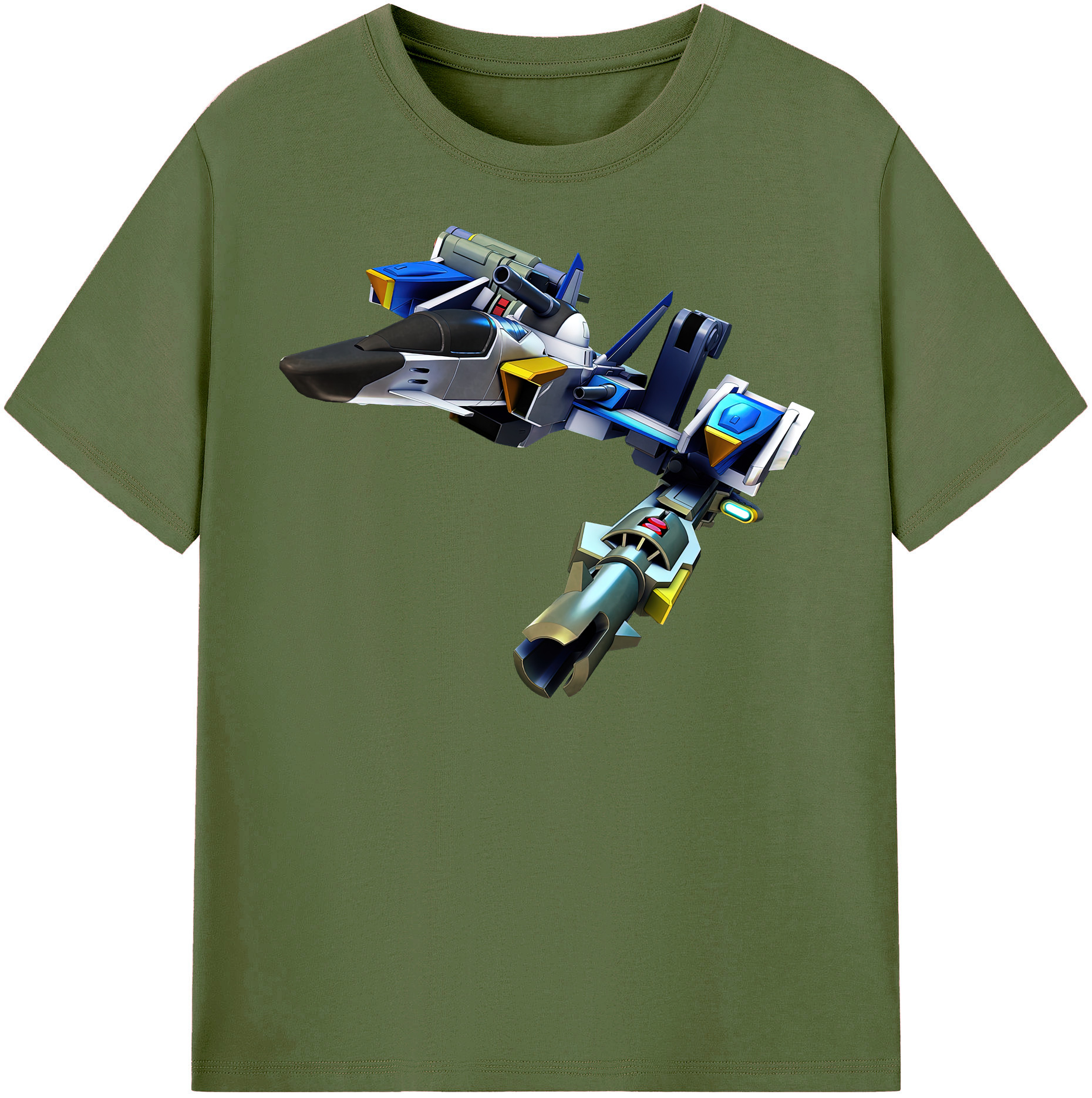（画像用） 機動戦士ガンダム Mobile Suit Gundam 綿100％半袖Tシャツ（フロントプリント）